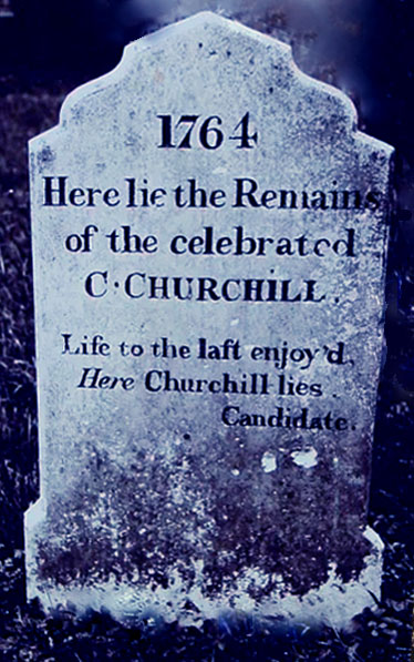 Churchill grave