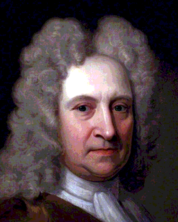 NPG 4393; Edmond Halley by Richard Phillips